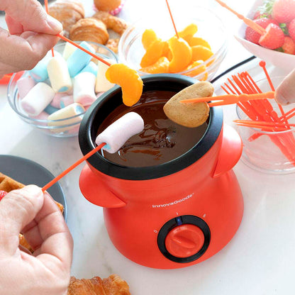 Fondue de Chocolate Eléctrica 300 ml con Accesorios – Fonlat InnovaGoods