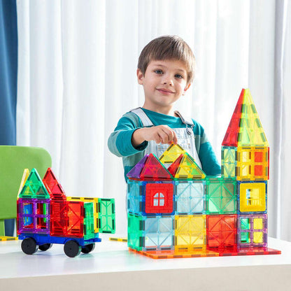 Juego de Construcción Magnético 3D Magoks – 57 Piezas para Niños +3 Años