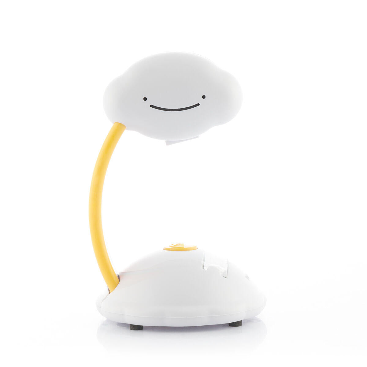 Proyector LED Infantil Nube Arcoíris Libow - Luz Quitamiedos Multicolor, Decoración para Habitaciones, USB y Pilas.