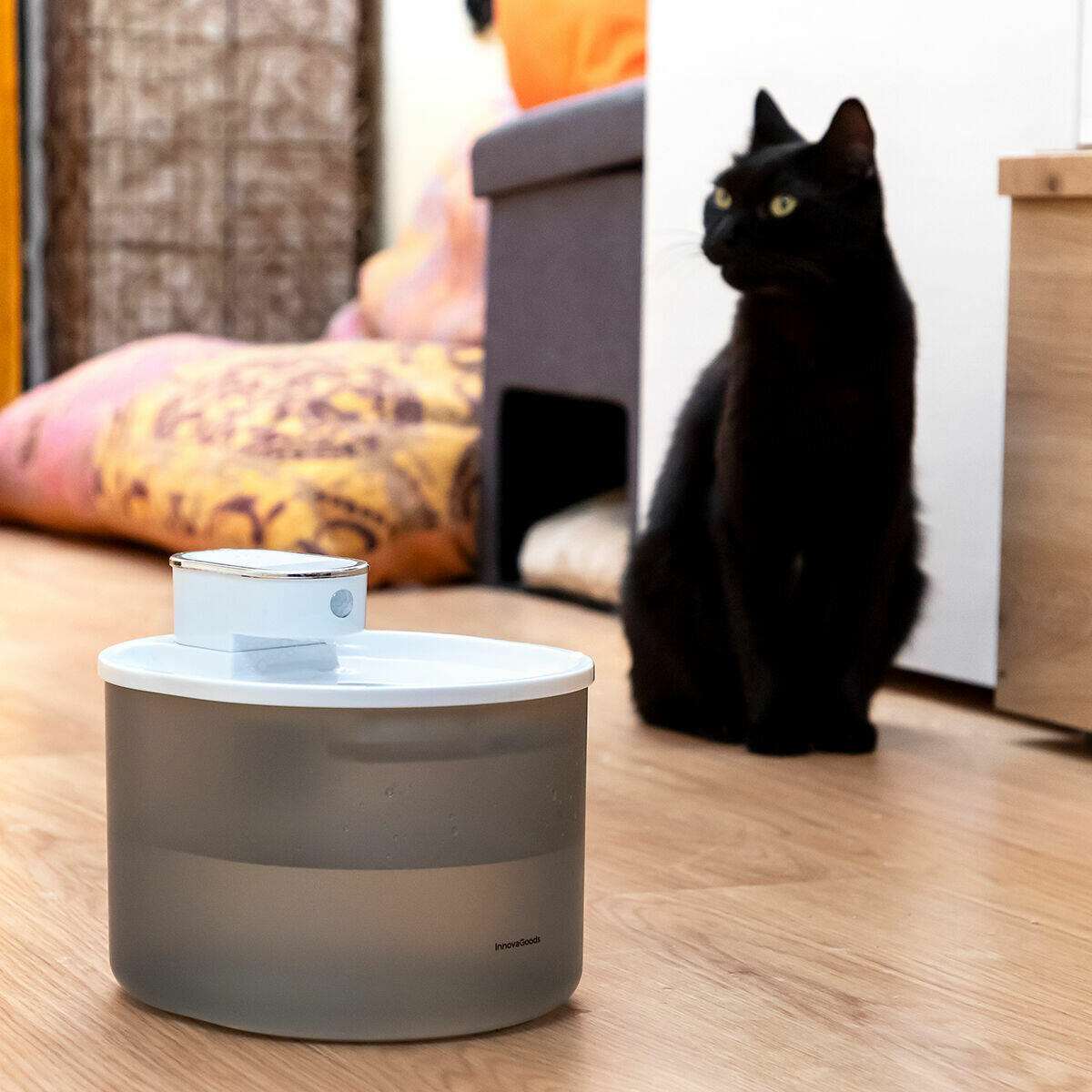 Fuente para Gatos Recargable con Sensor Refopet InnovaGoods