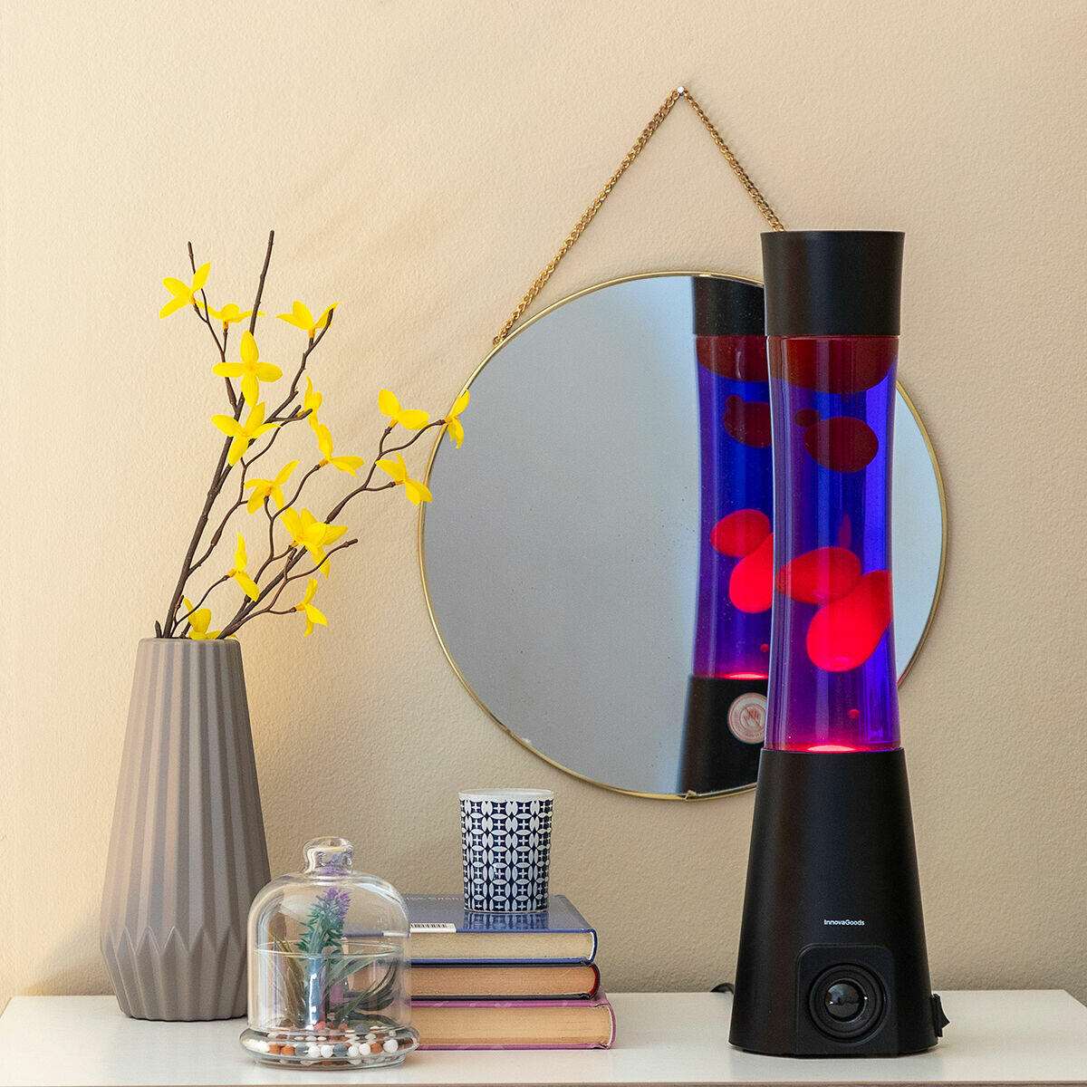 Lámpara de Lava con Altavoz Bluetooth Maglamp – Estilo Retro y Ambiente Único