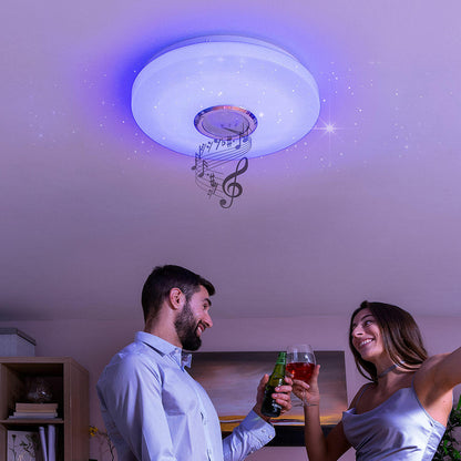 Lámpara LED de Techo con Altavoz Lumavox InnovaGoods