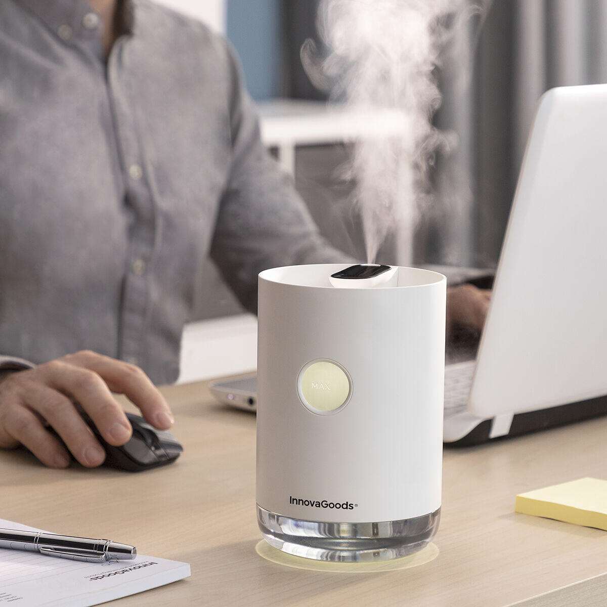 Humidificador Ultrasónico Recargable Vaupure InnovaGoods