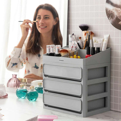 Organizador de Maquillaje Portátil con Cajones y Compartimentos – Makeser InnovaGoods