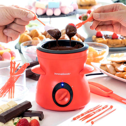 Fondue de Chocolate Eléctrica 300 ml con Accesorios – Fonlat InnovaGoods