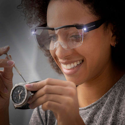 Gafas de Aumento con Doble Luz LED – Glassoint InnovaGoods